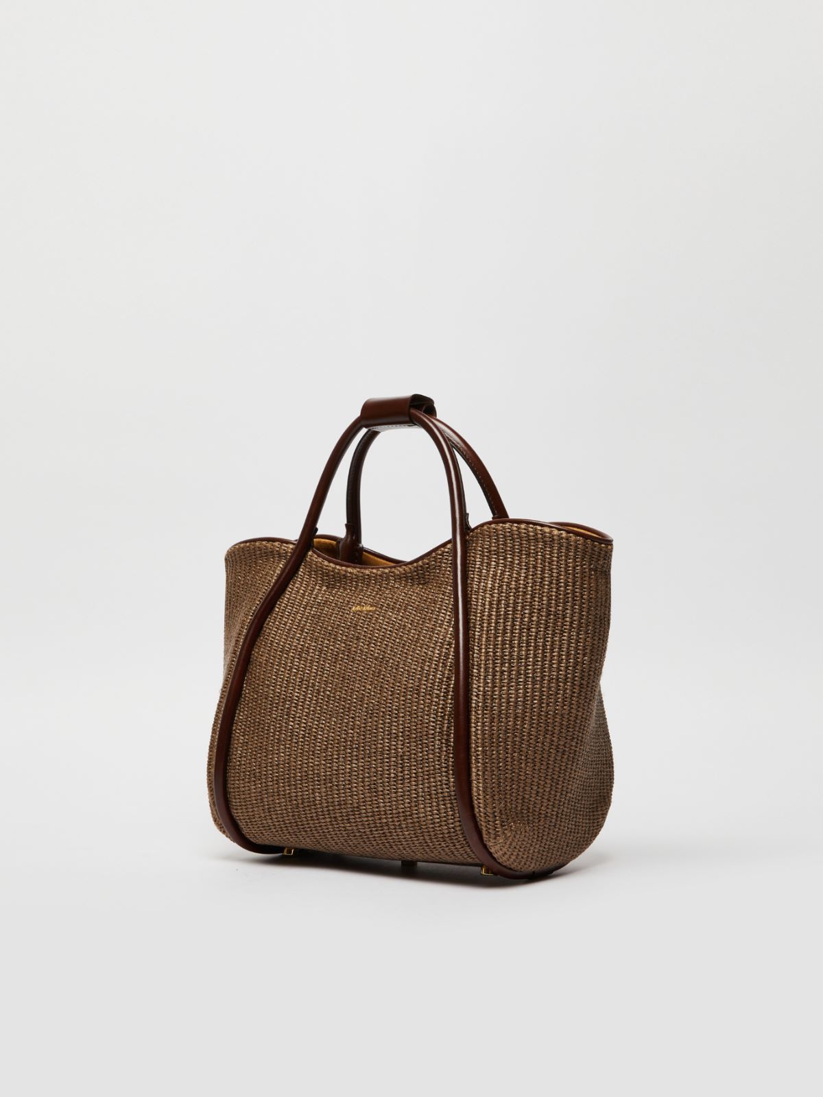 Small raffia Marine bag