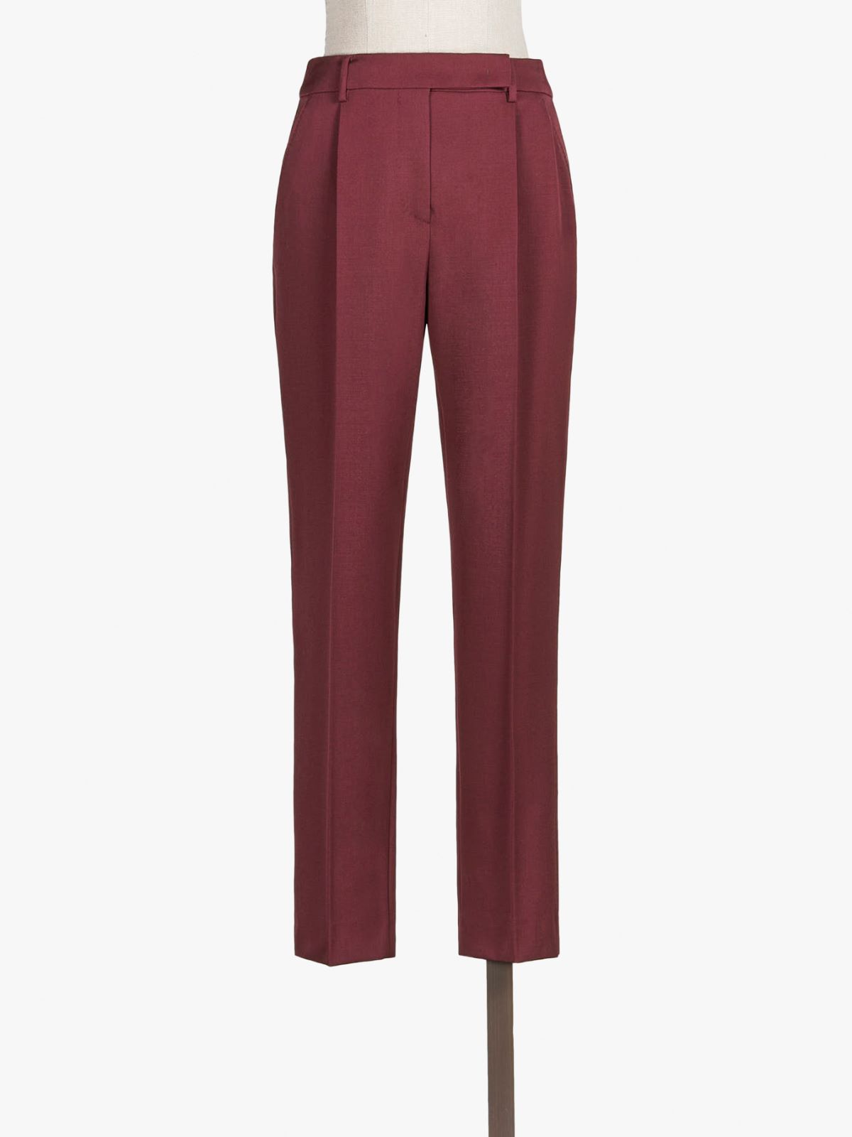 Wool granité trousers