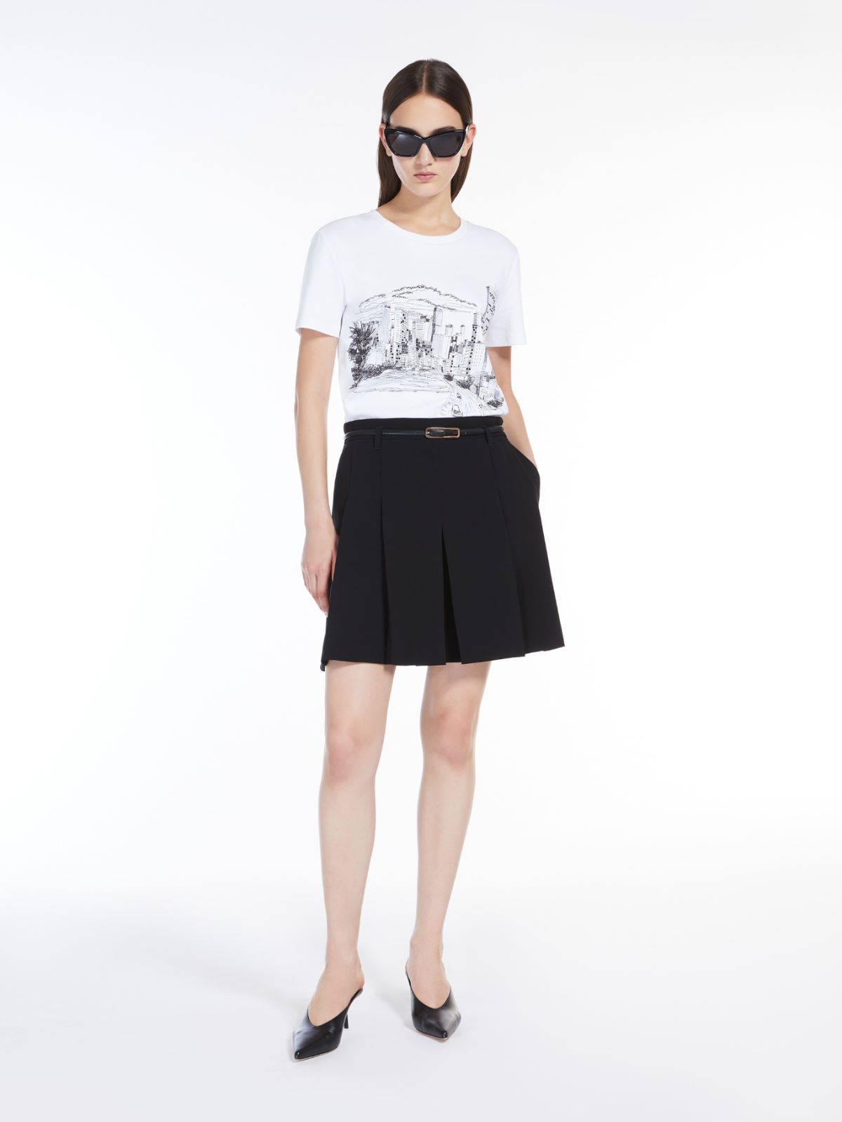 Printed jersey T-shirt