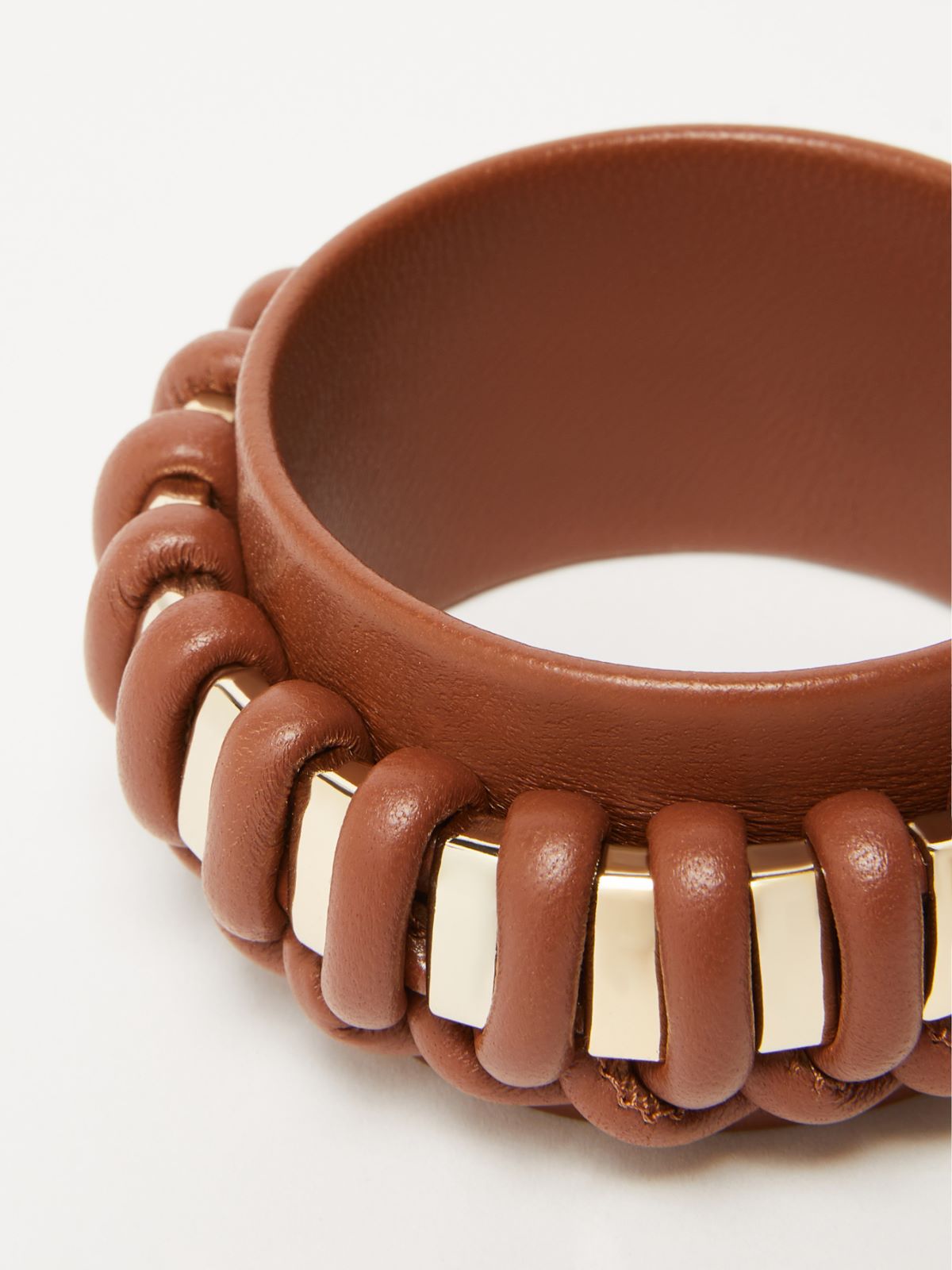 Leather bangle