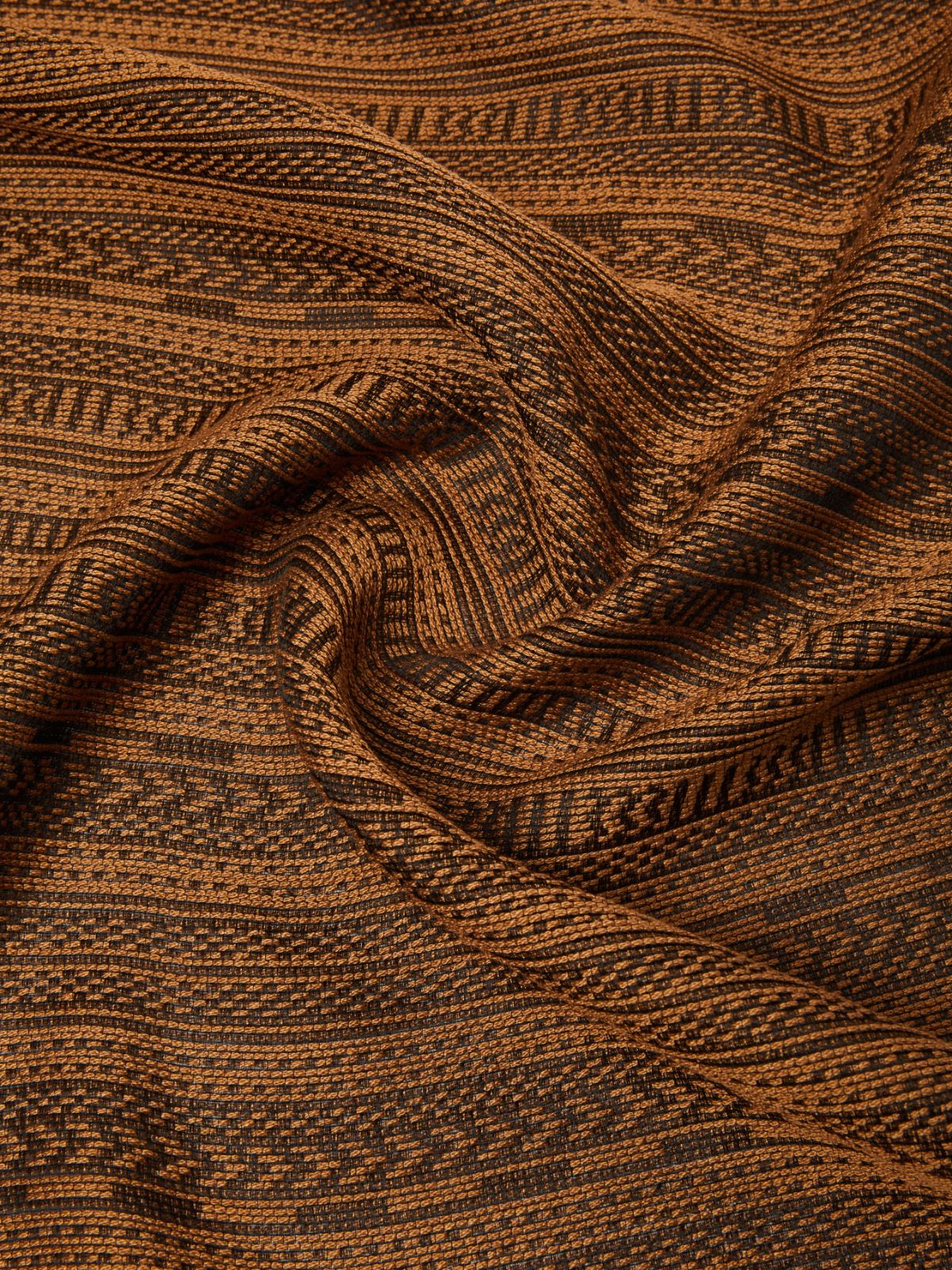 Cotton and silk stole