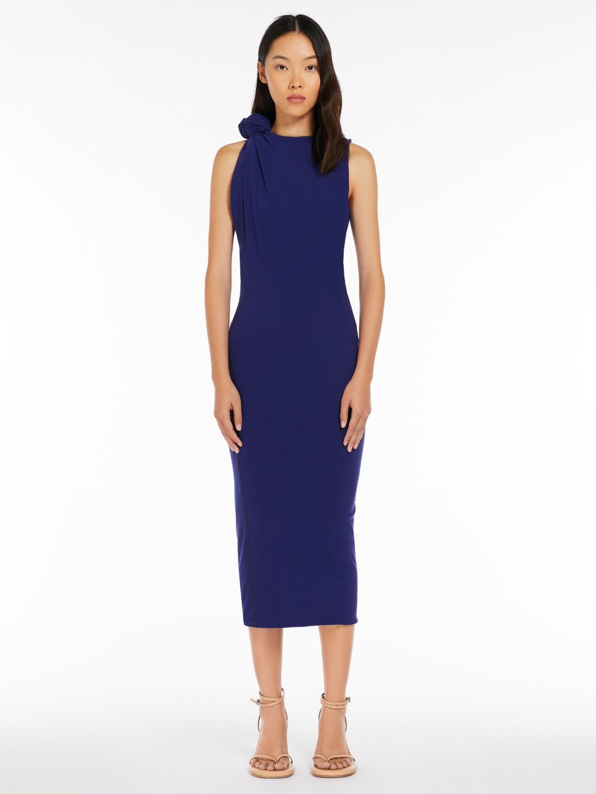 Slim-fit jersey dress