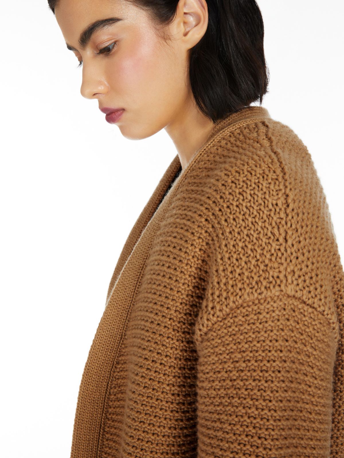 Cotton oversize cardigan