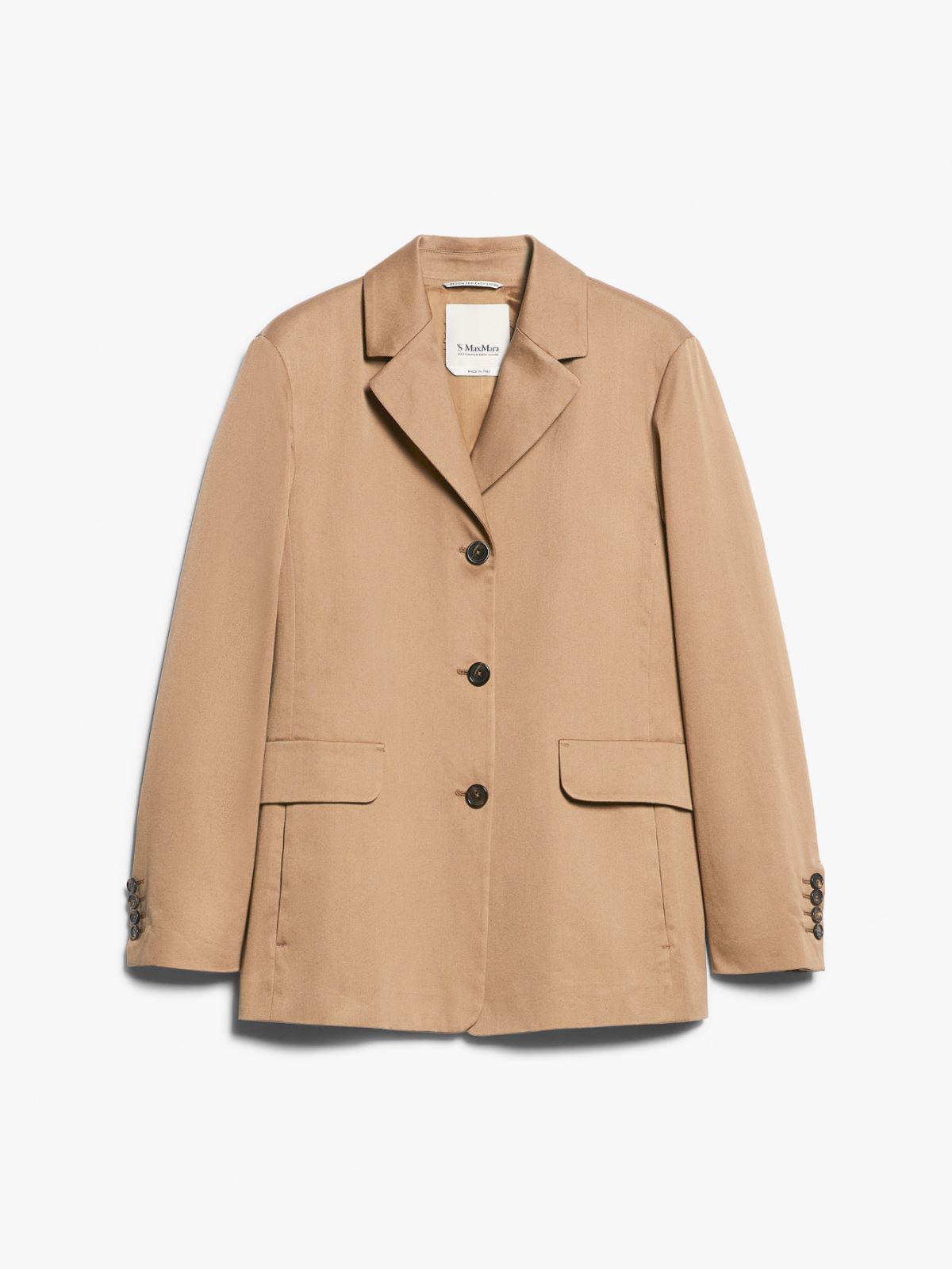 Cotton gabardine jacket