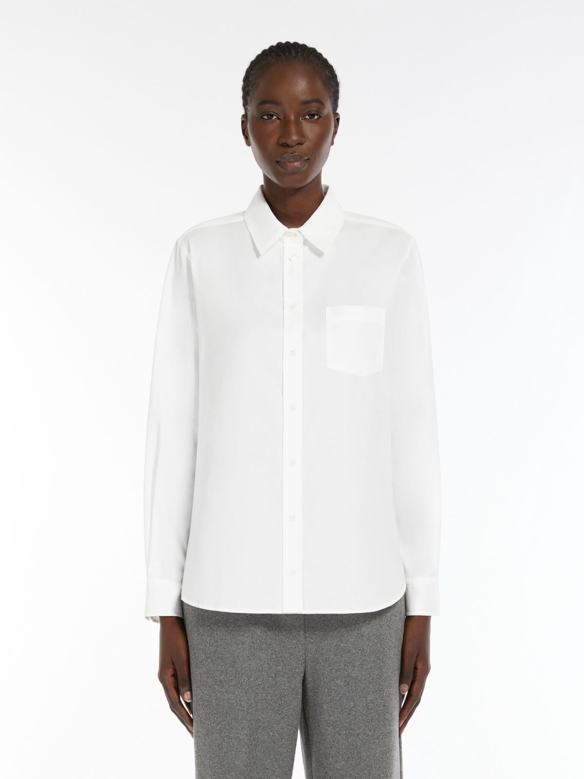 Cotton Oxford shirt