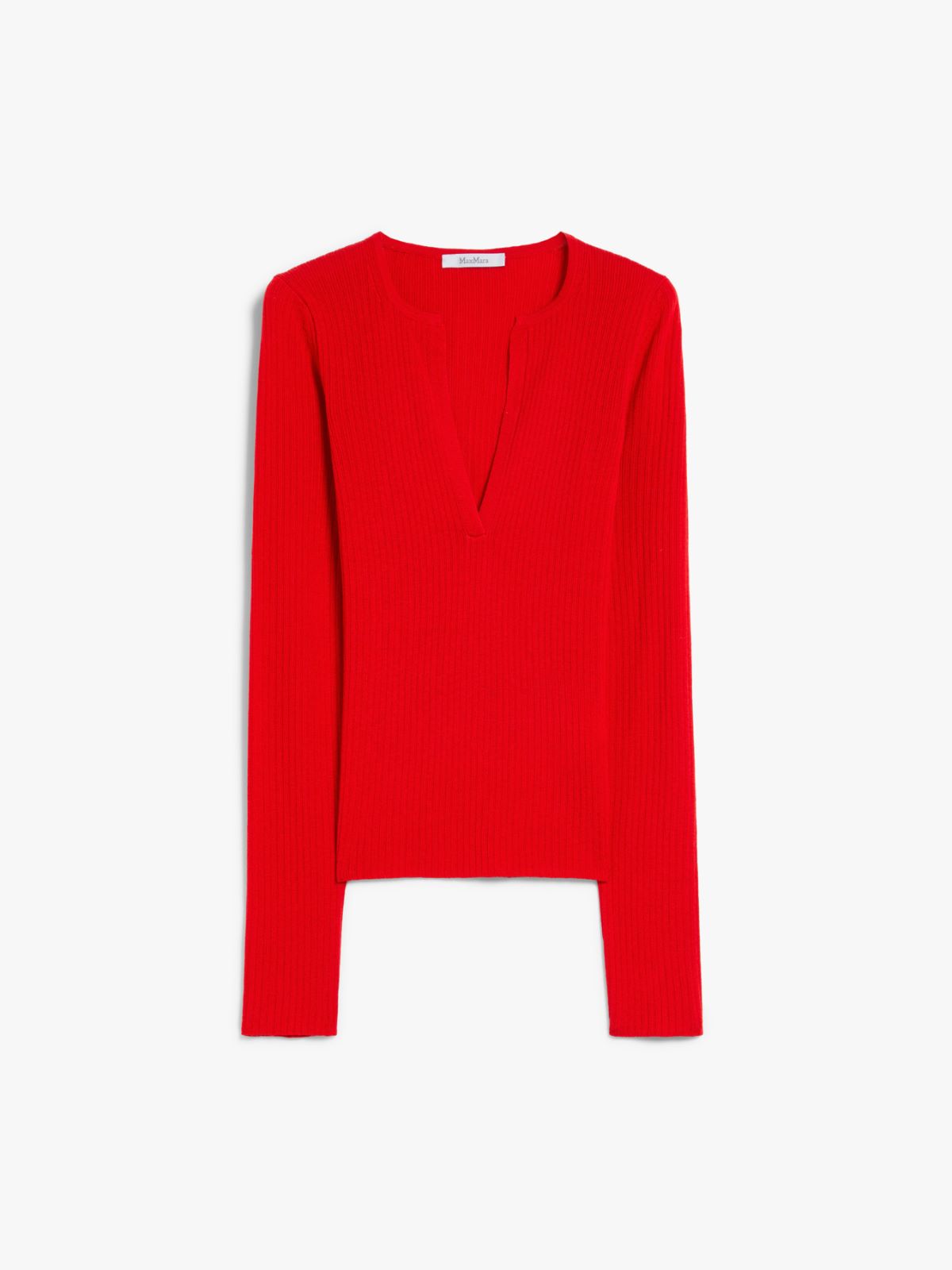Cashmere and silk jumper