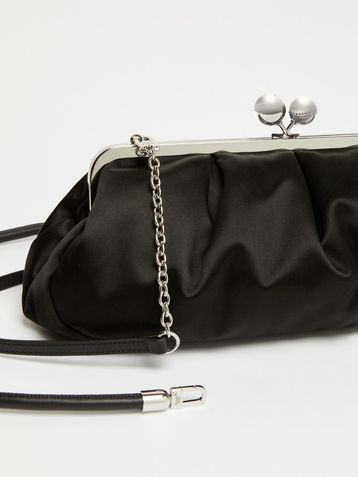 Large satin Pasticcino Bag