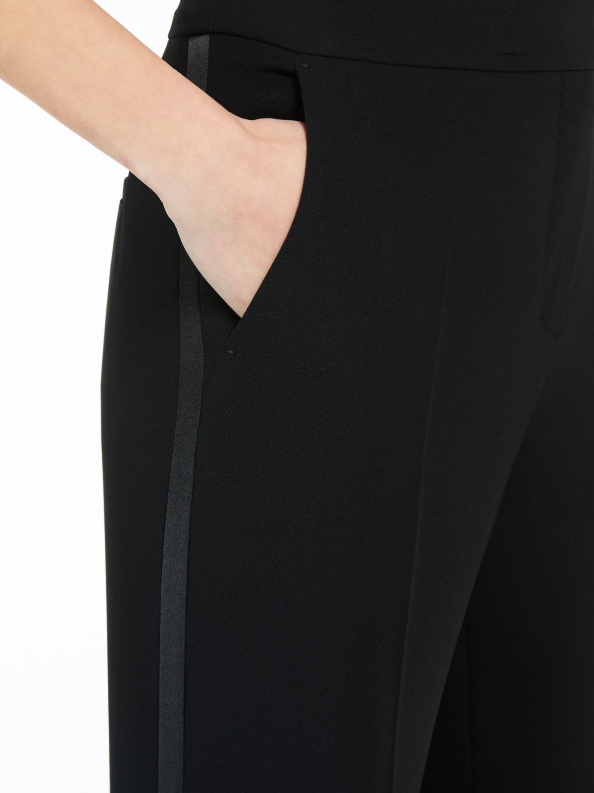 Cady slim tuxedo trousers