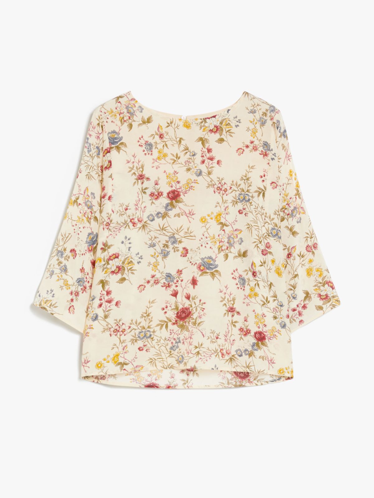 Silk crepe de chine blouse