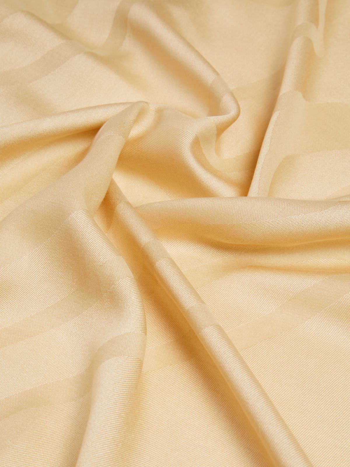 Jacquard silk and cotton stole