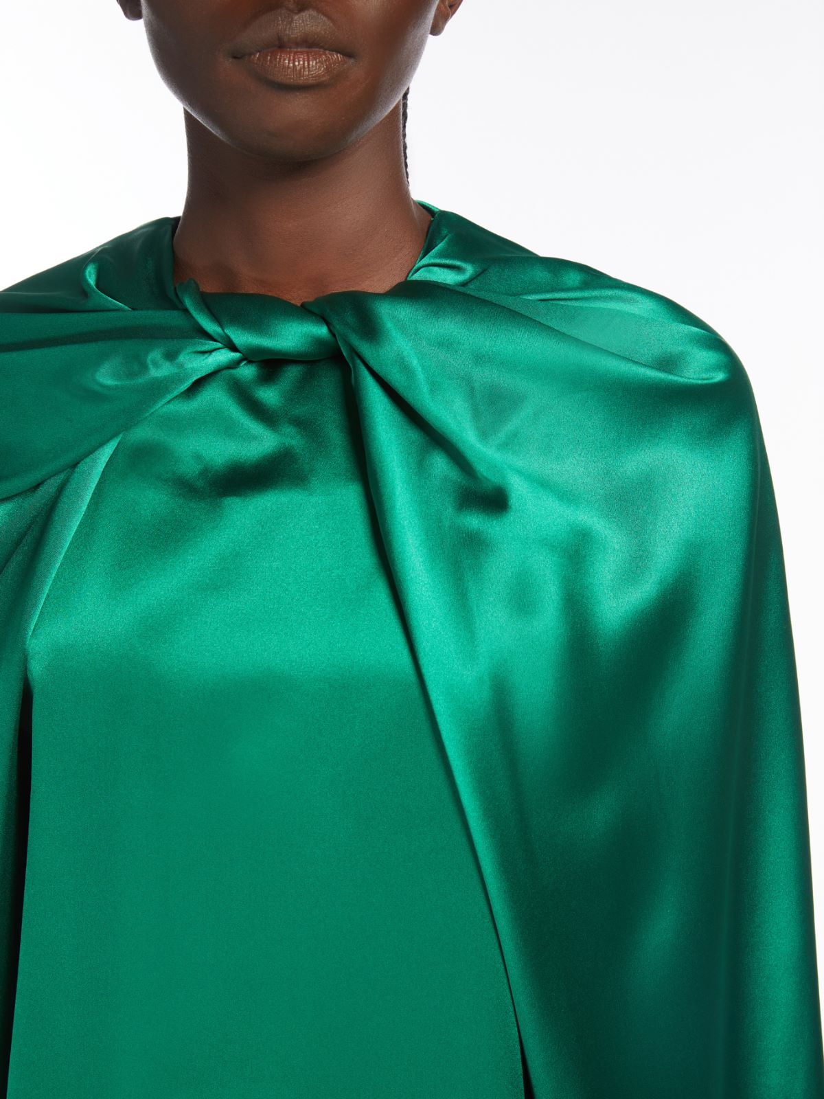 Silk satin blouse
