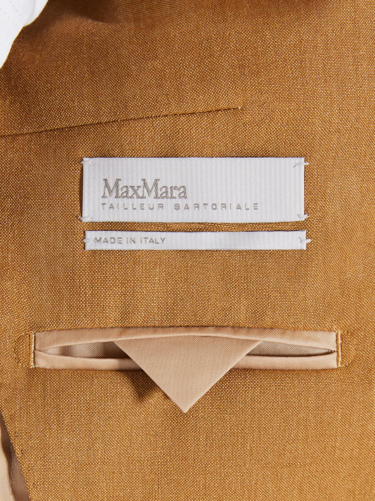 Wool, silk and mohair canvas blazer