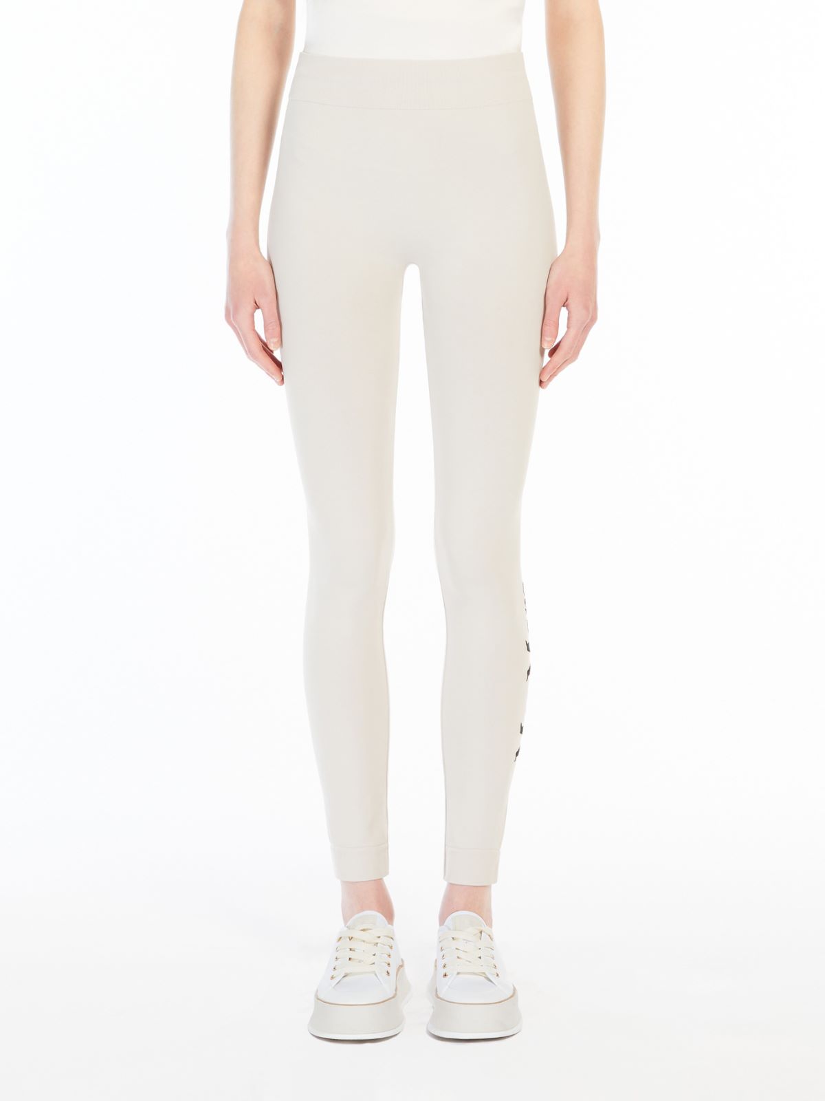 Technical logo leggings