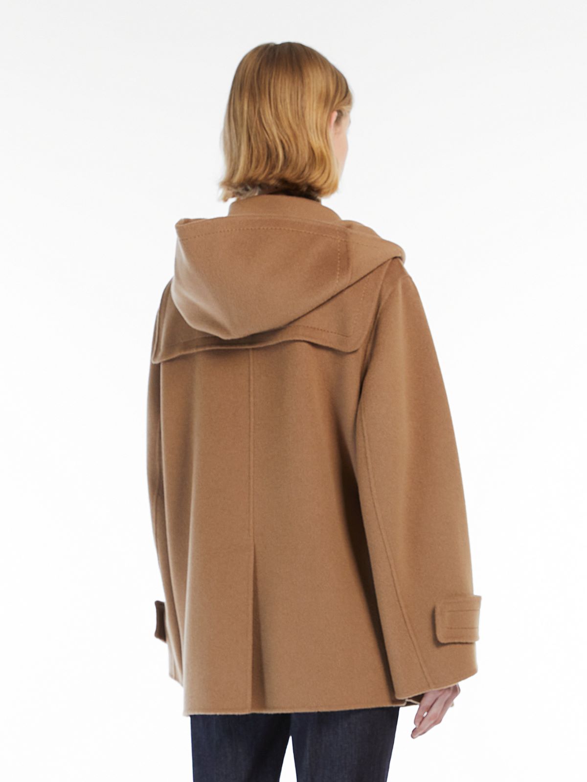 Double-breasted wool jacket