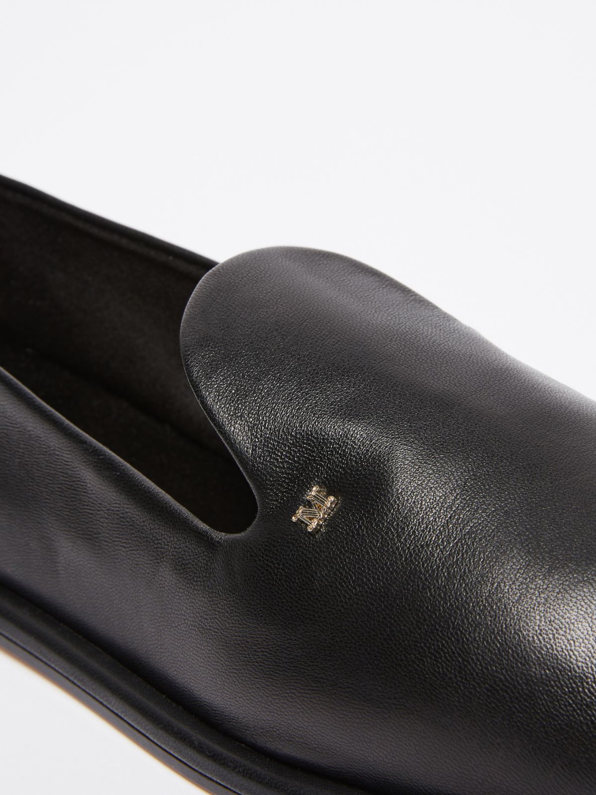 Nappa leather slip-ons