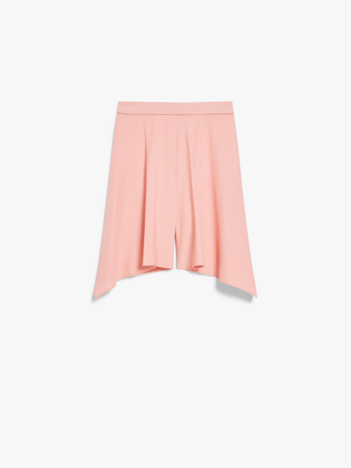 Fluid silk shorts