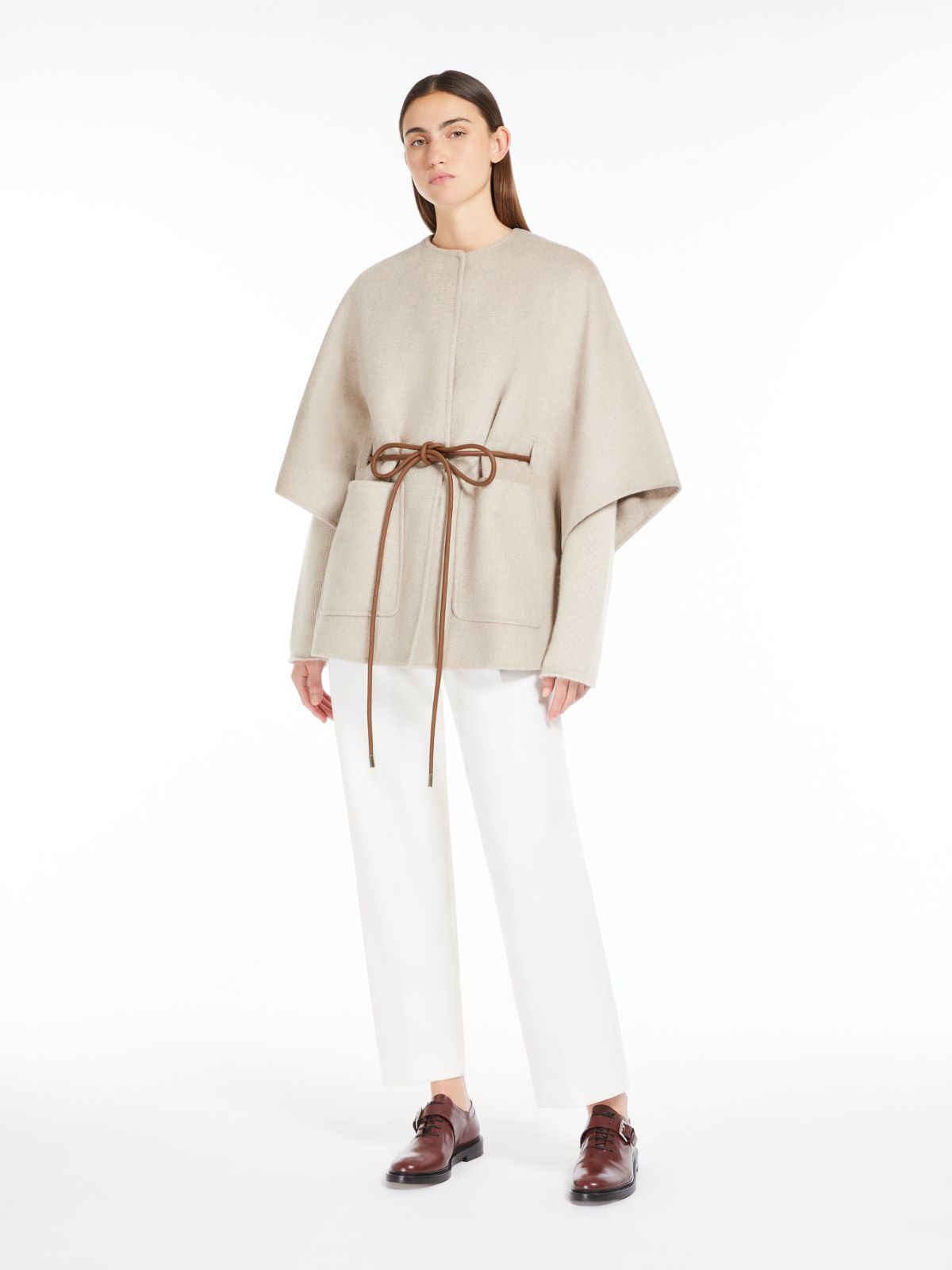 Cashmere cape