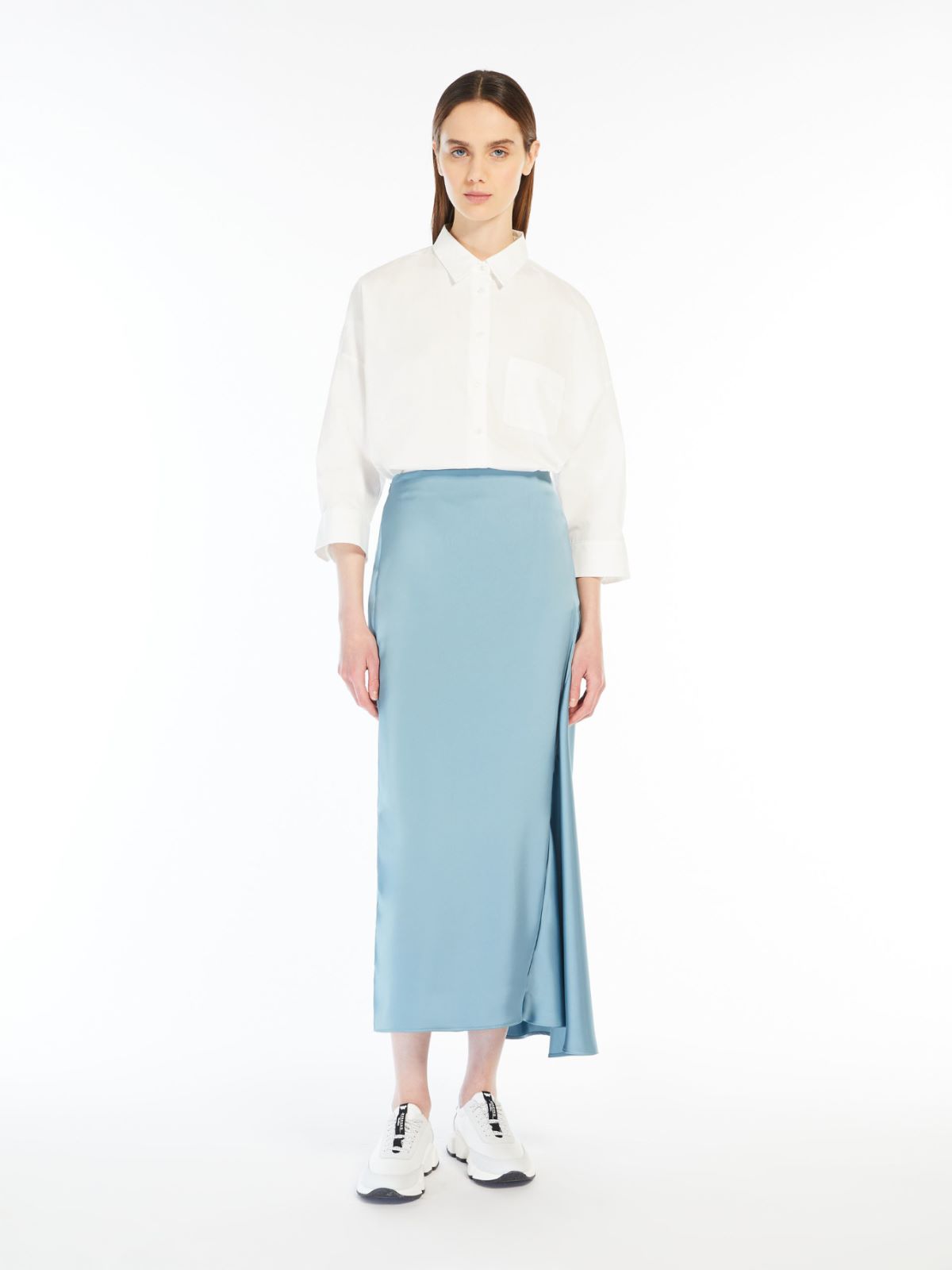 Relaxed-fit poplin shirt