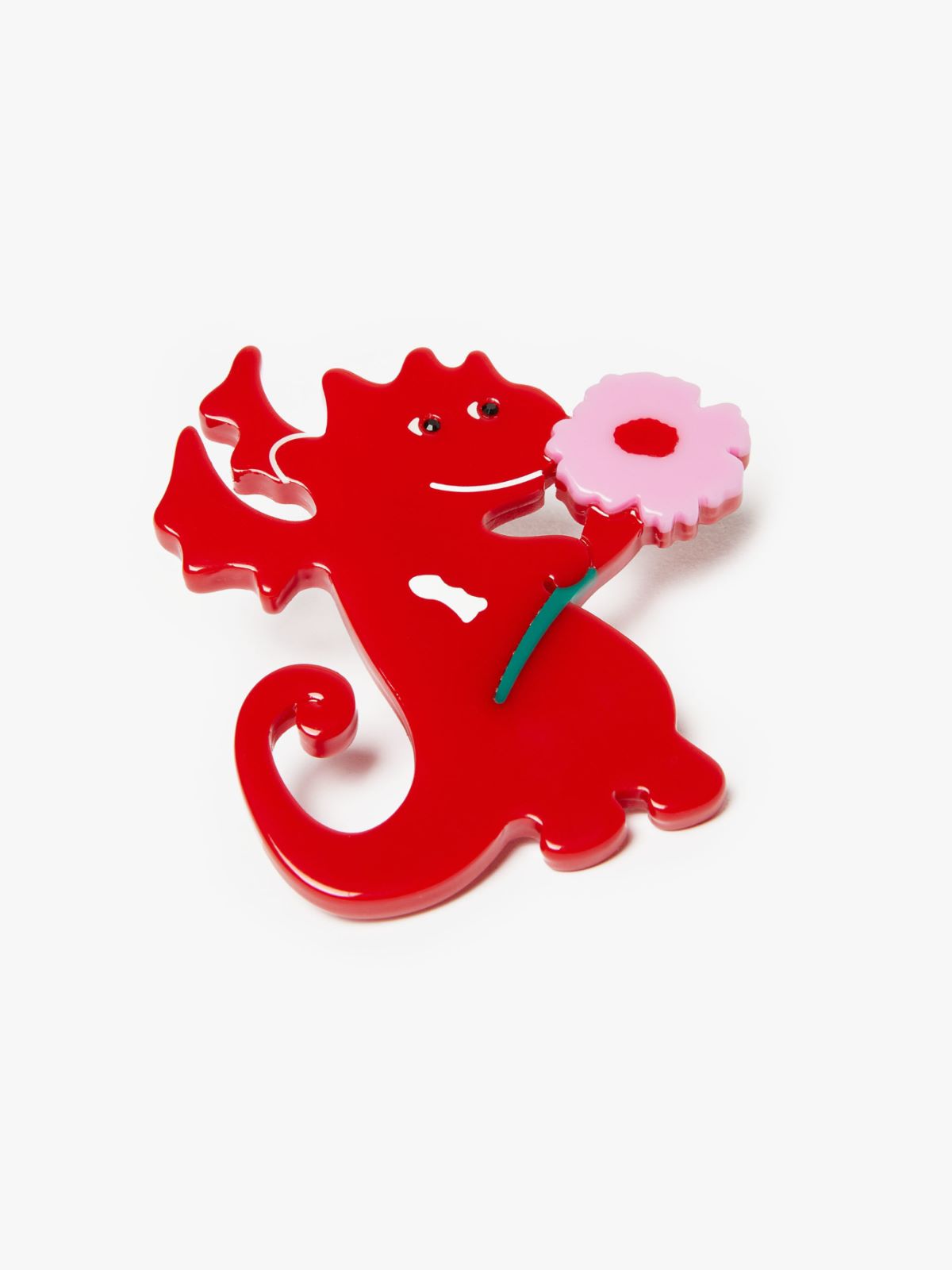 PVC brooch