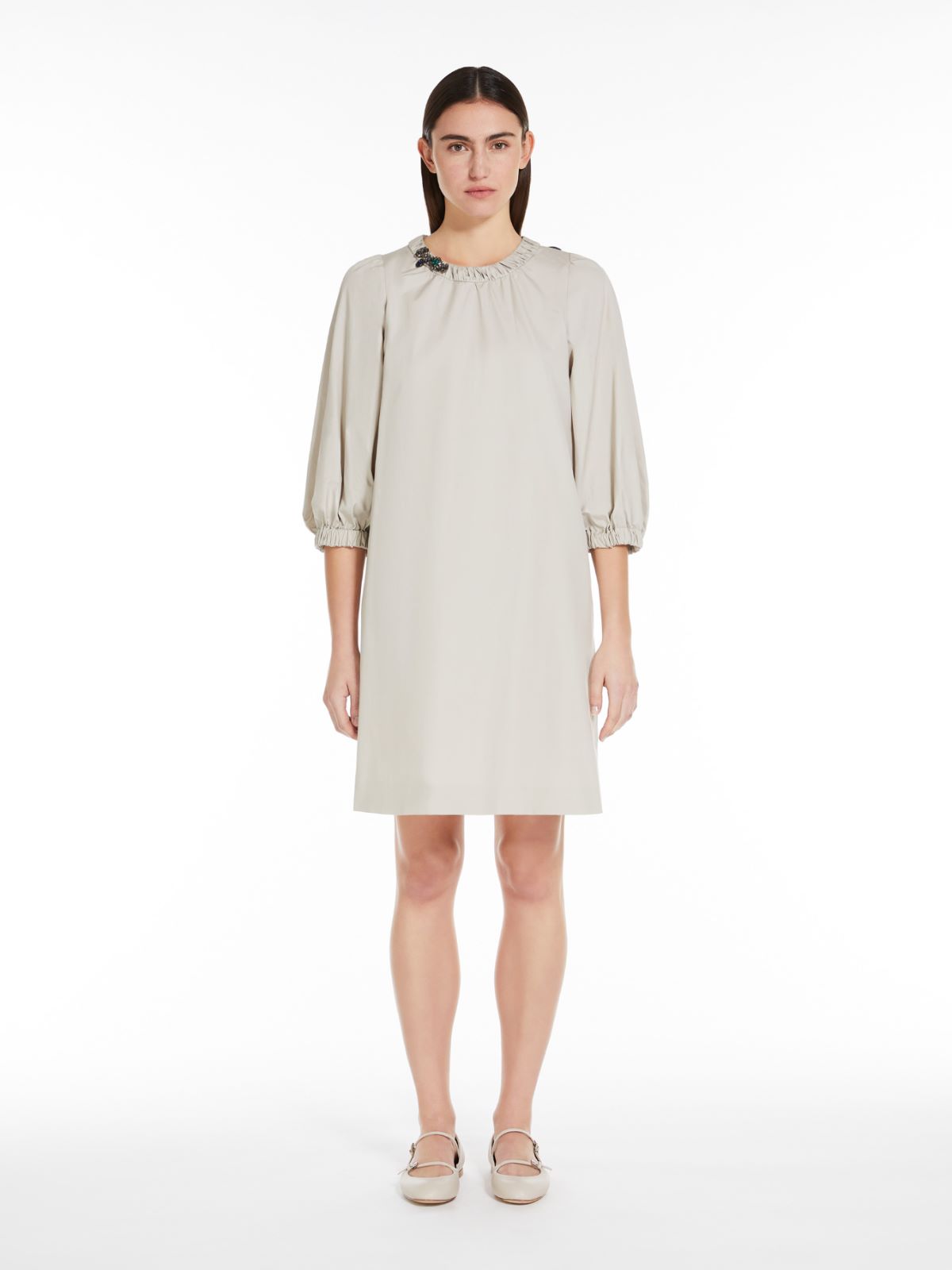 Short pure cotton dress