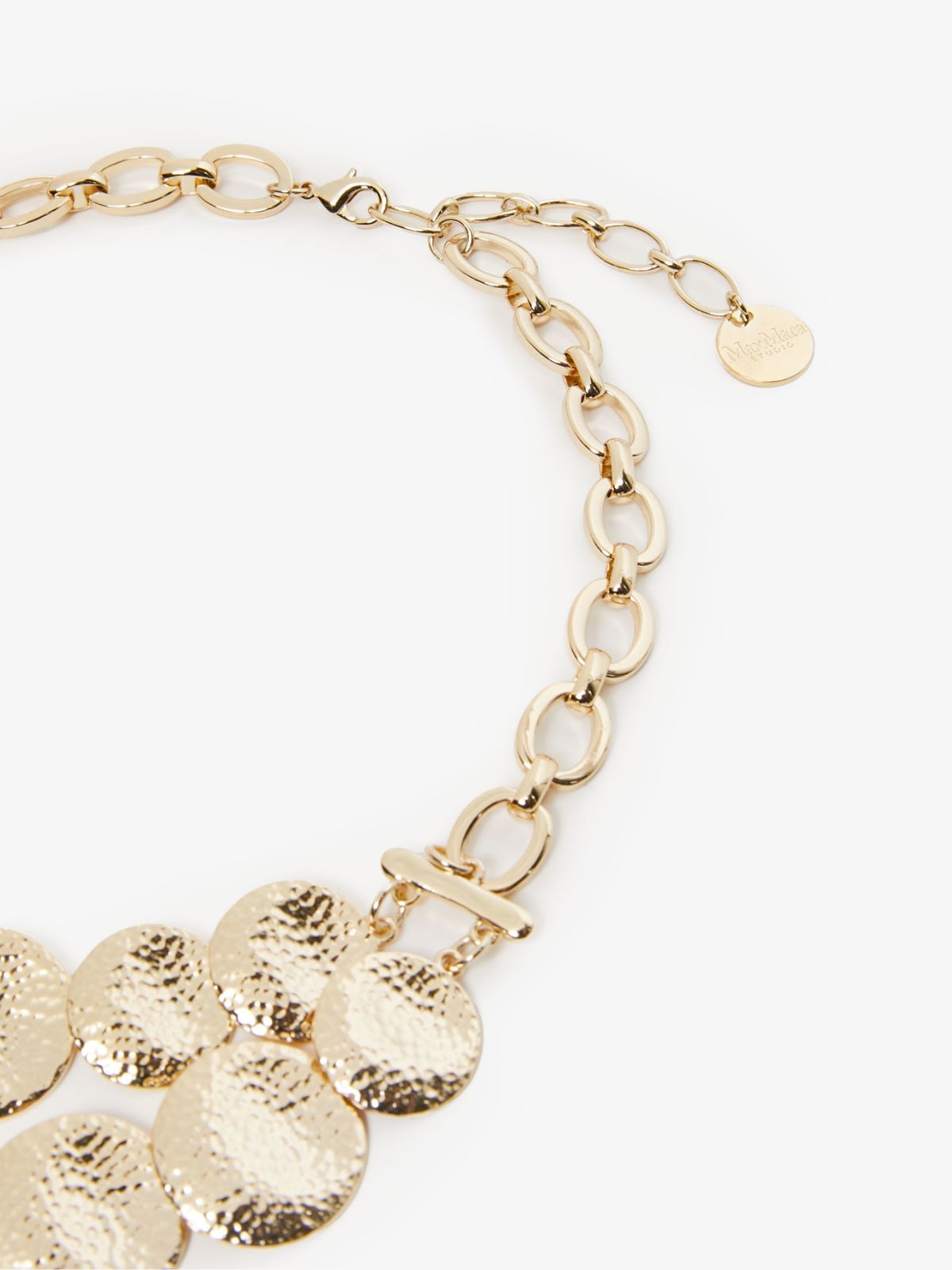 Choker necklace with coins