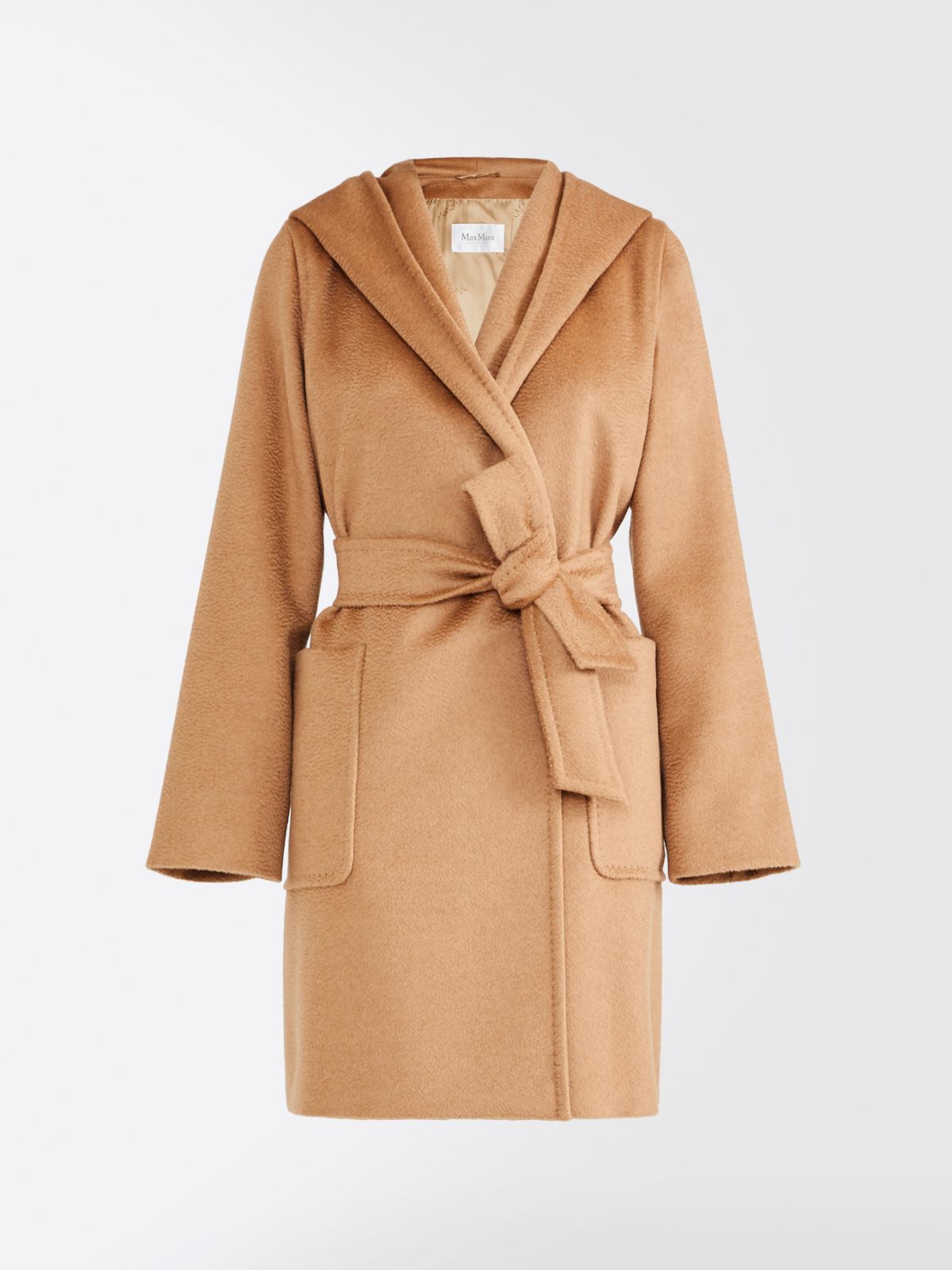 Camel colour robe coat