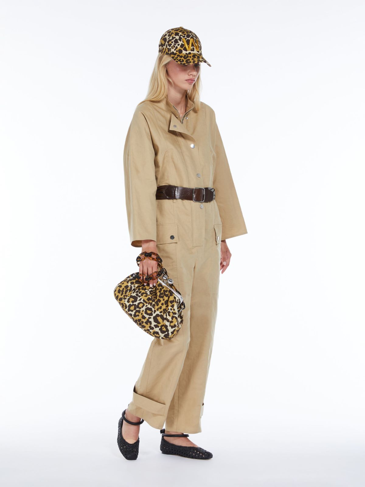 Medium cotton faille Pasticcino Bag