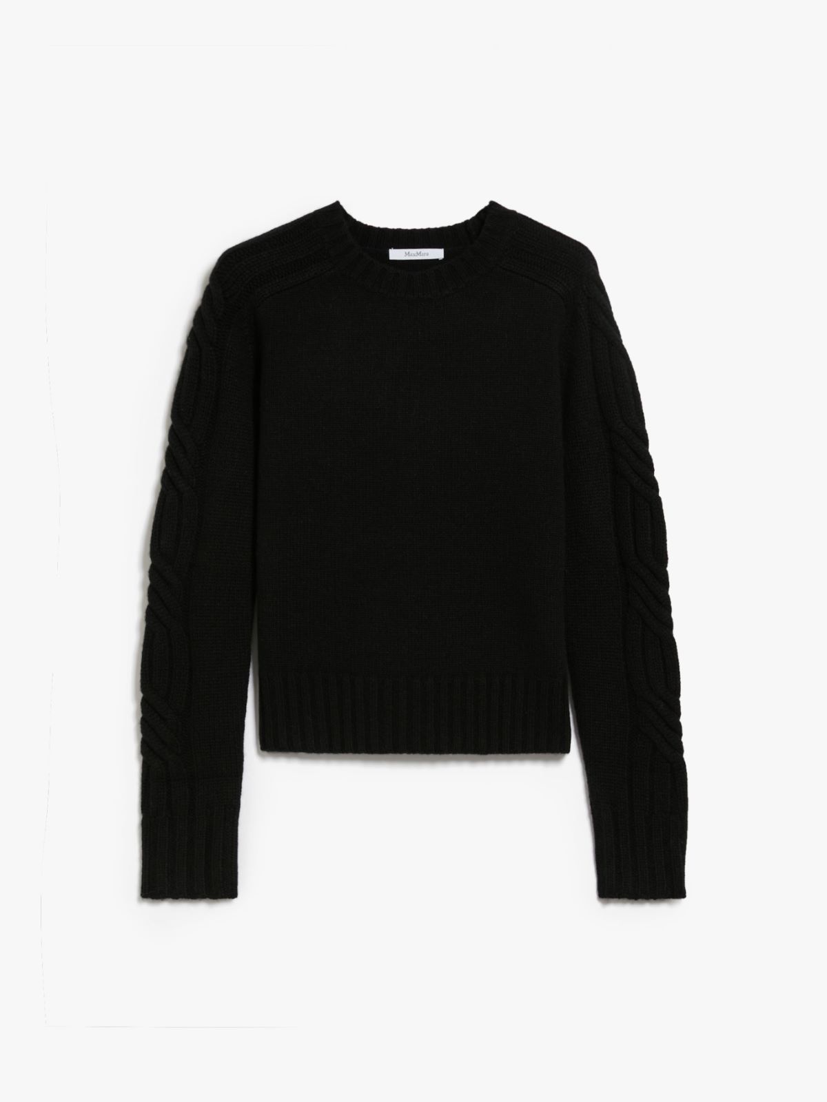 Pure cashmere crew-neck jumper