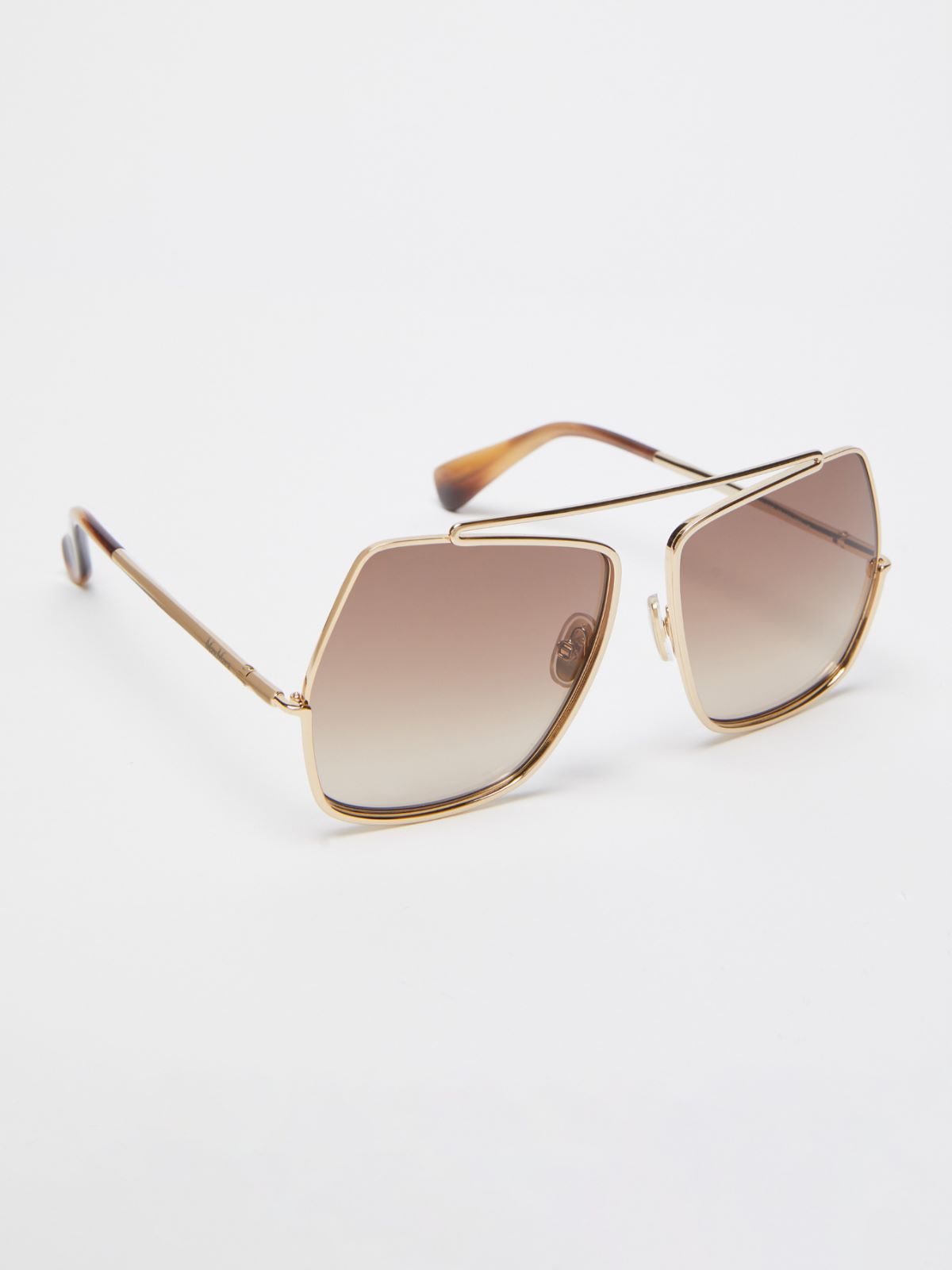 Square metal sunglasses