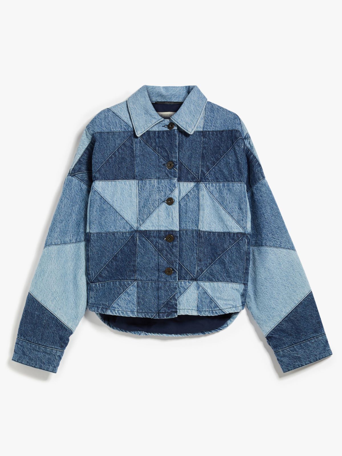 Patchwork denim jacket