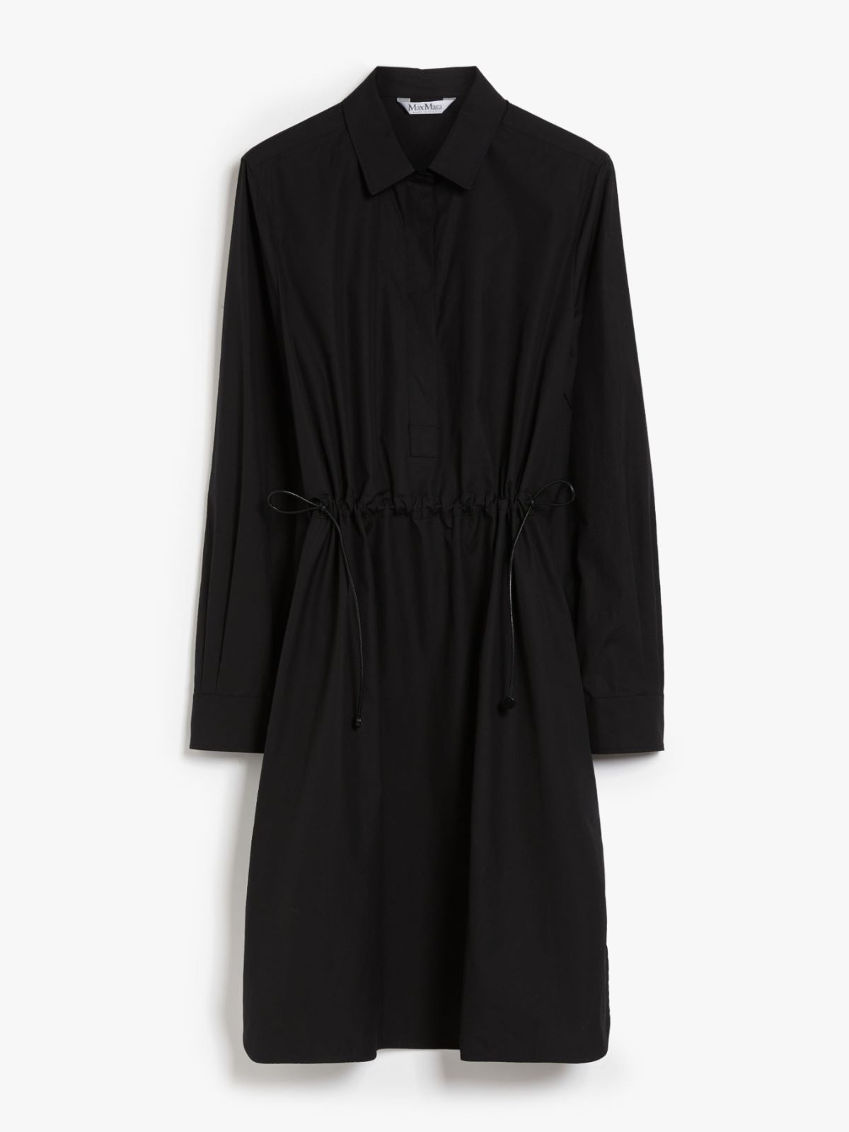 Poplin shirt dress