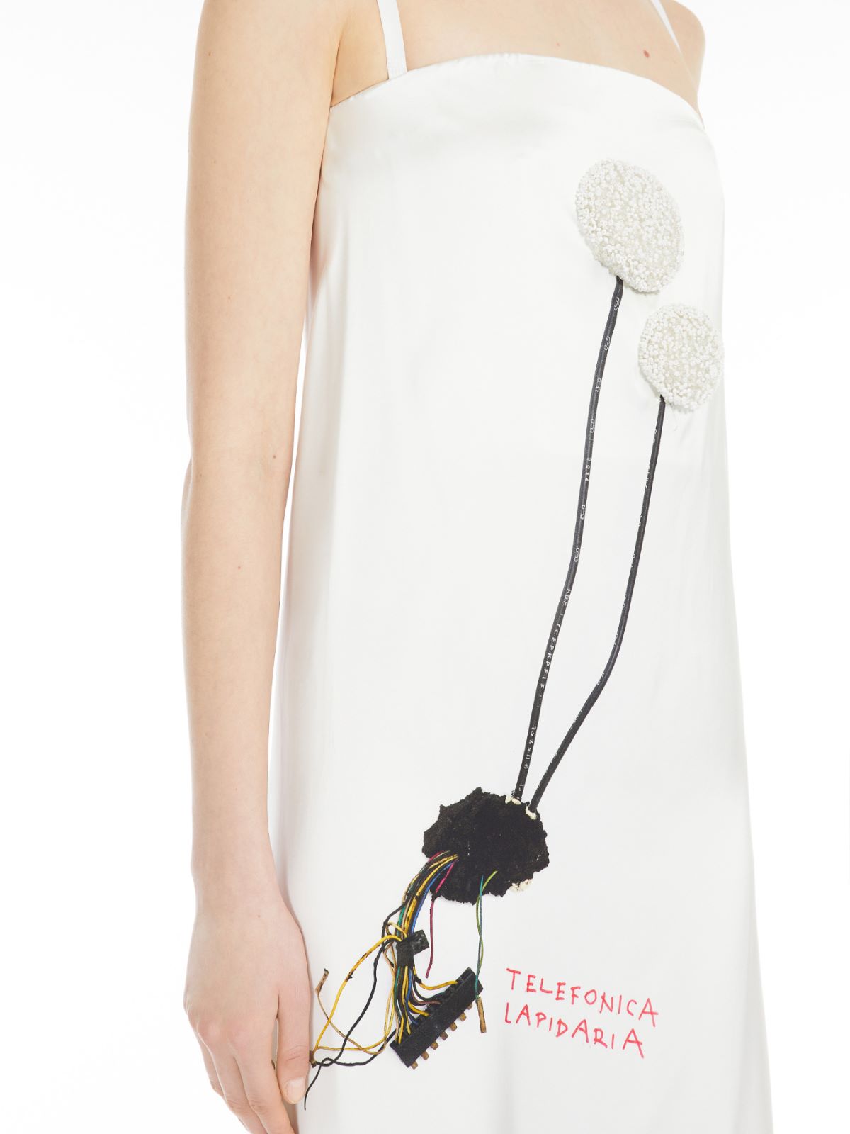 Embroidered mermaid dress