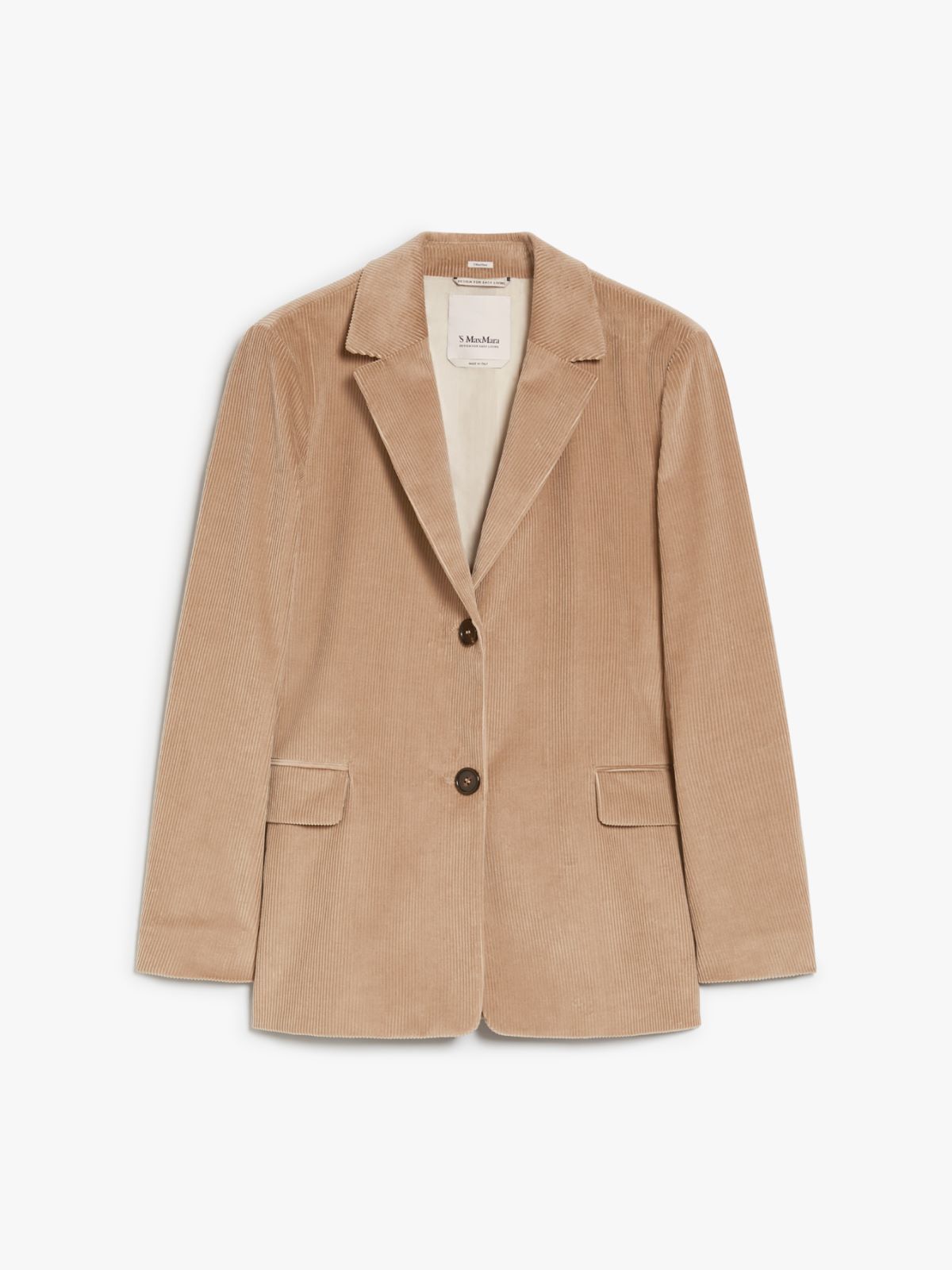 Cotton velvet jacket