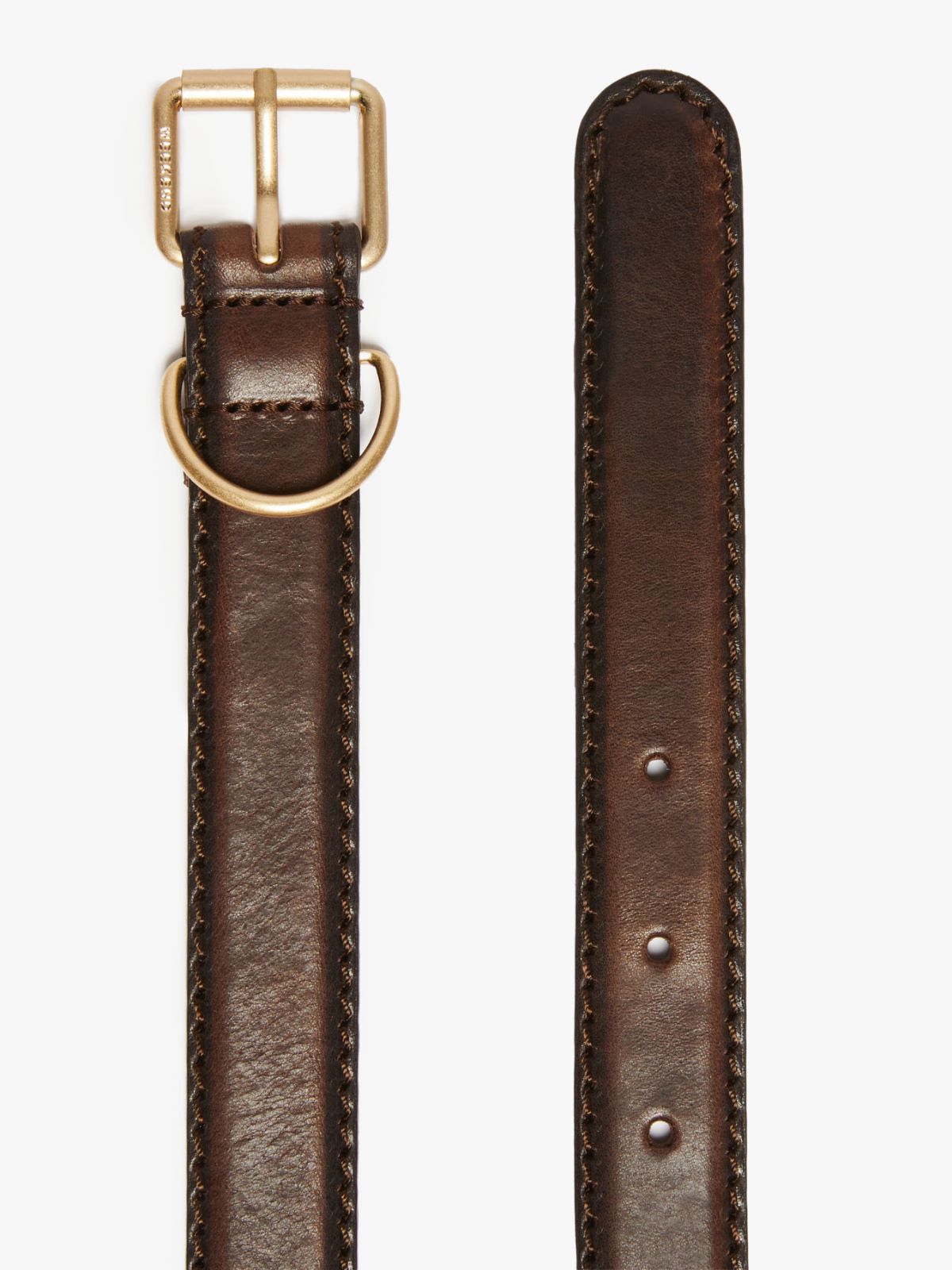 Leather belt