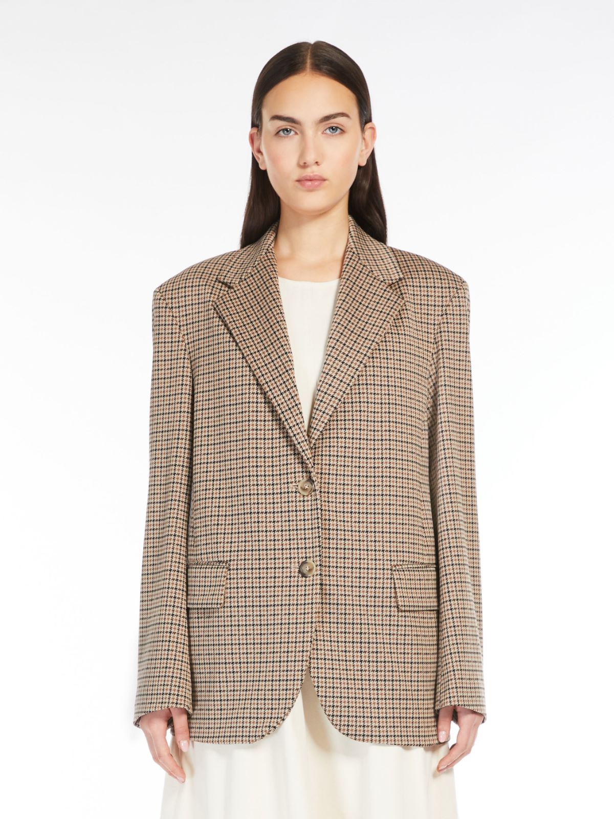 Jacquard jersey blazer
