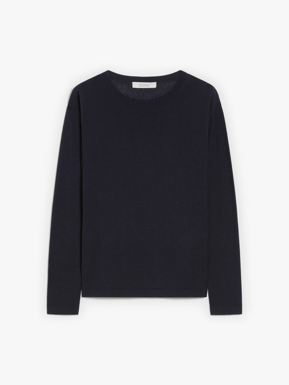 Silk and cotton yarn jumper