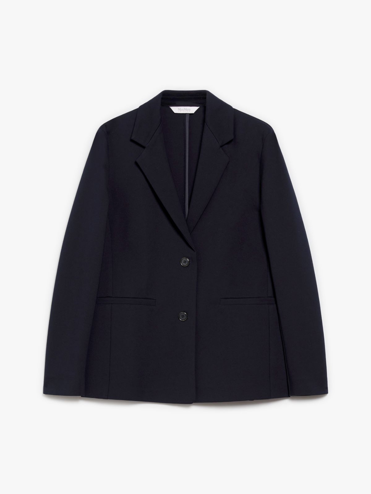 Milan-stitch jersey blazer