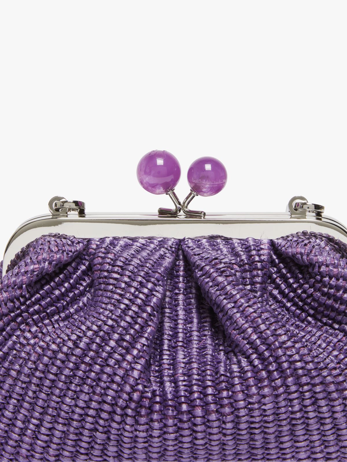 Small raffia-look Pasticcino Bag