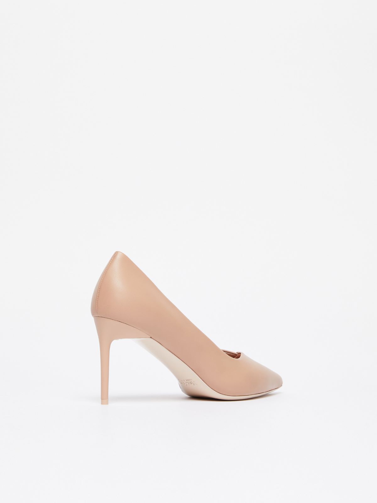 Nappa leather court shoes