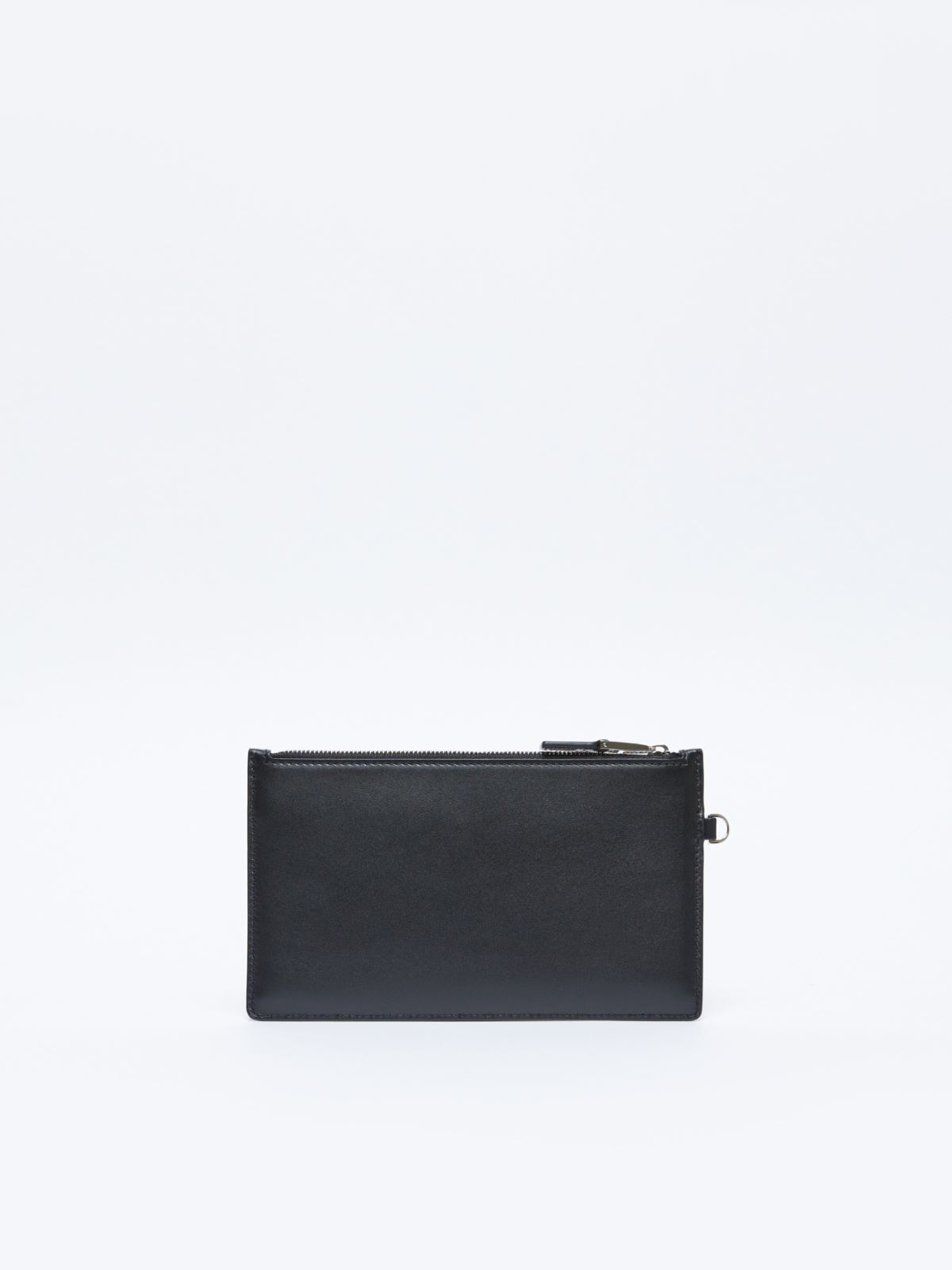 Wrist-strap leather pouch