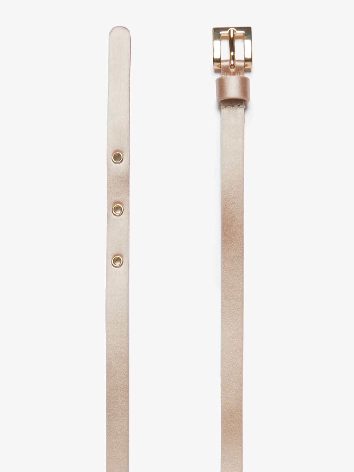 Satin bejewelled belt