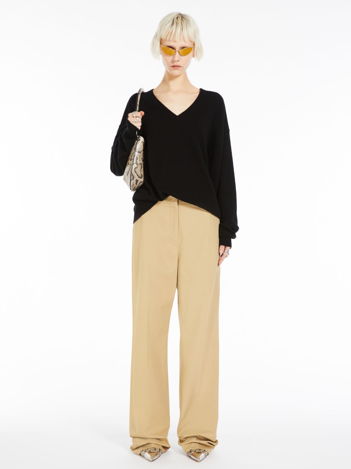 Cashmere-blend sweater