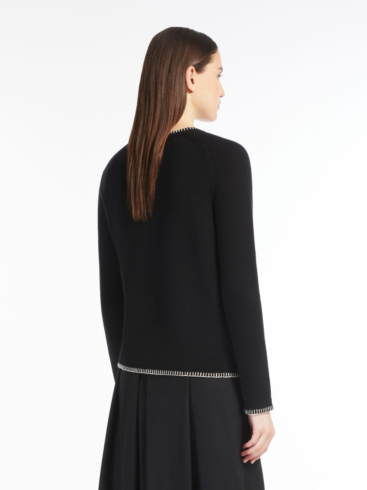 Wool and cashmere cardigan