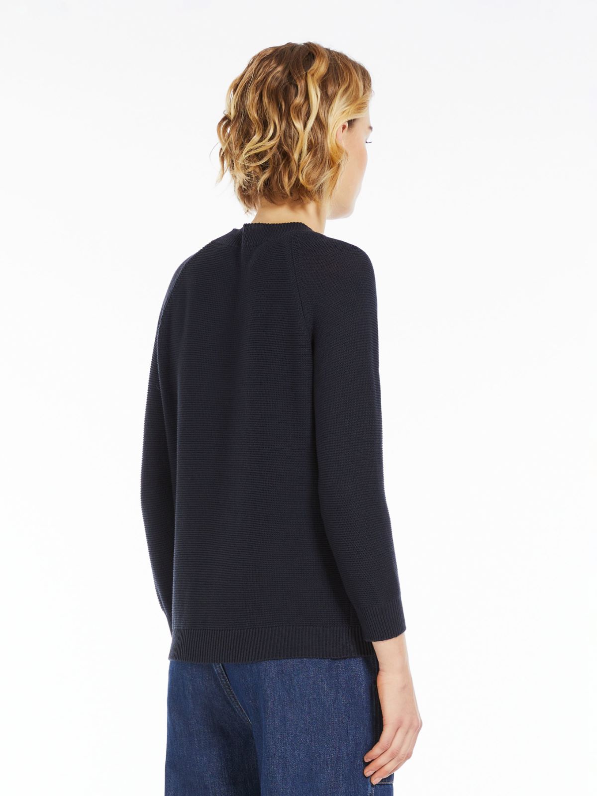 Relaxed-fit cotton sweater