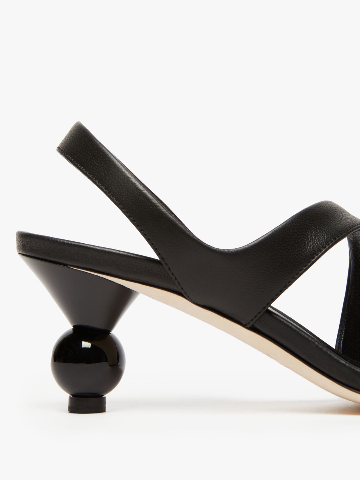 Nappa leather sandals