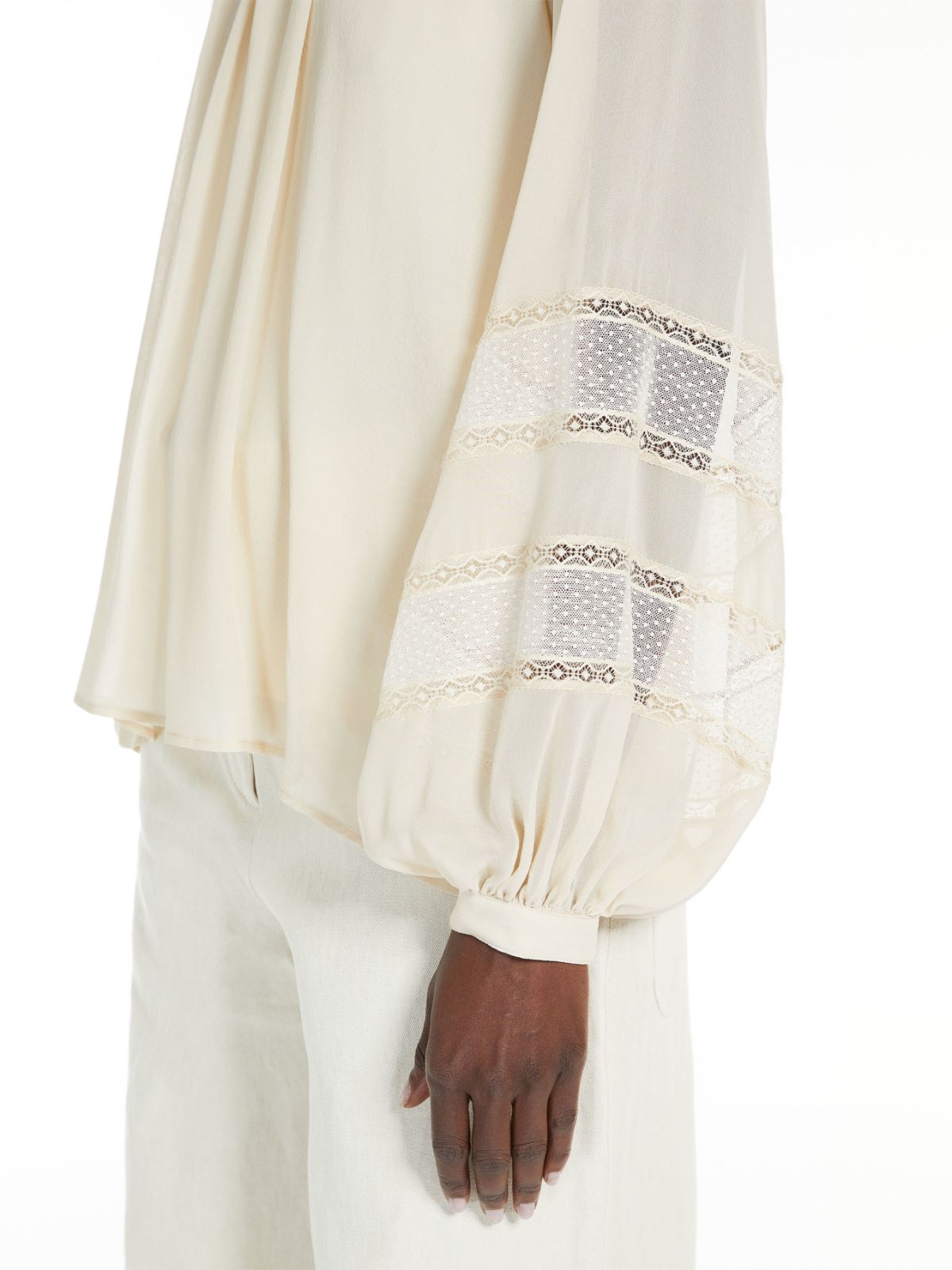 Silk georgette blouse