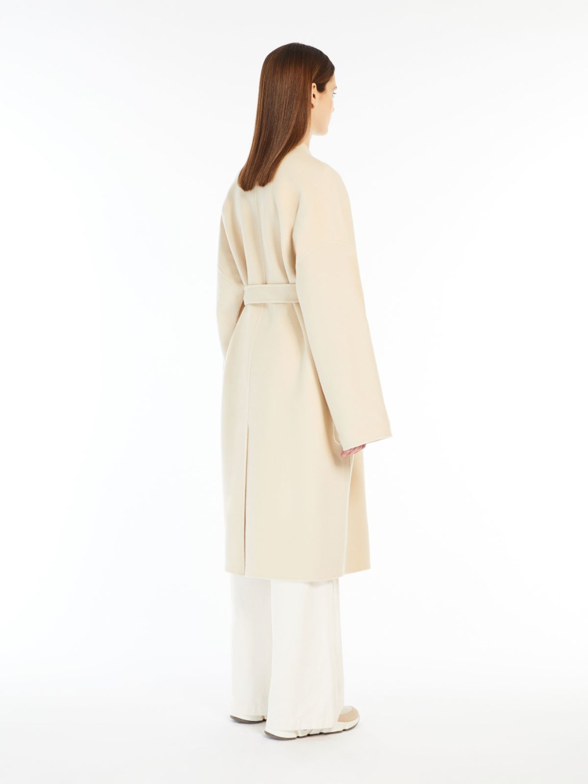 Wool robe coat
