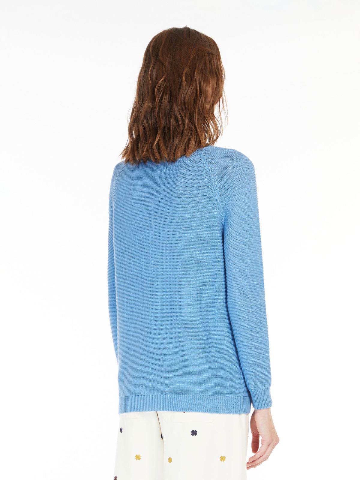 Relaxed-fit cotton sweater