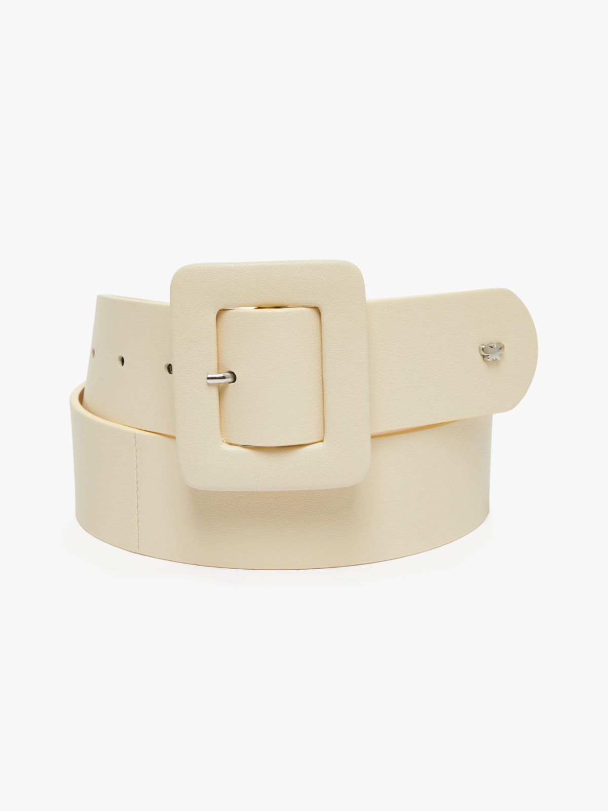 Nappa leather belt