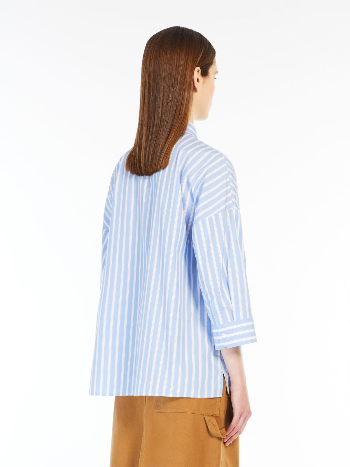 Relaxed-fit poplin shirt
